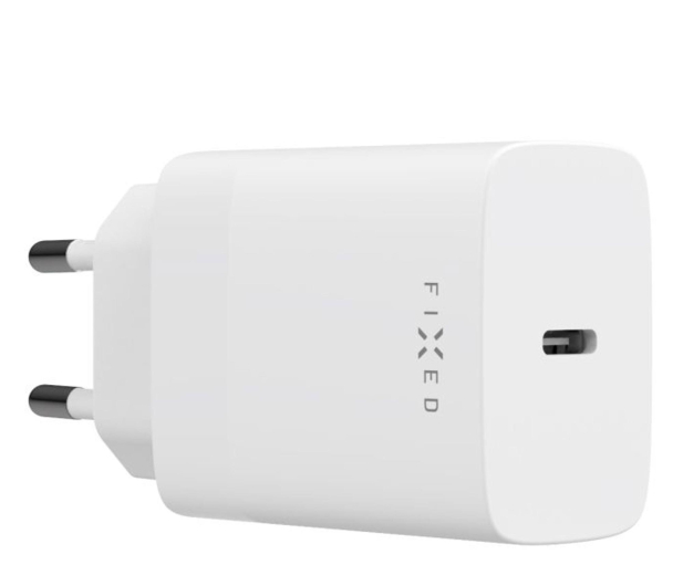 FIXED Ładowarka sieciowa 230W 1xUSB-A + kabel USB-C 1m biały - 1342427 - zdjęcie